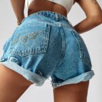 Spodenki jeansowe Dapper Ola Voga niebieskie