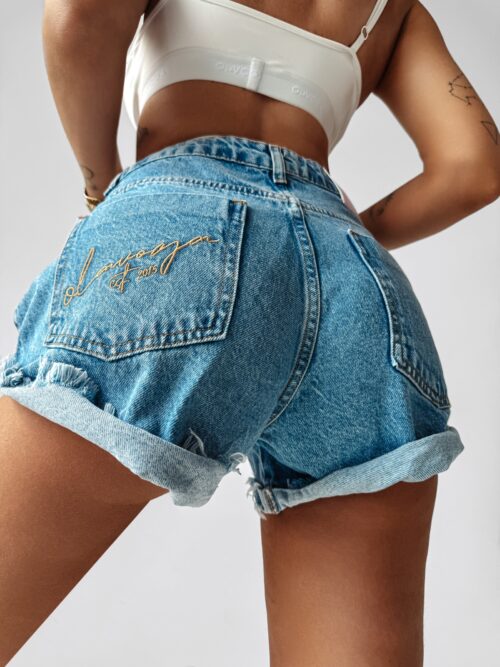 Spodenki jeansowe Dapper Ola Voga niebieskie