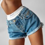 Spodenki jeansowe Dapper Ola Voga niebieskie