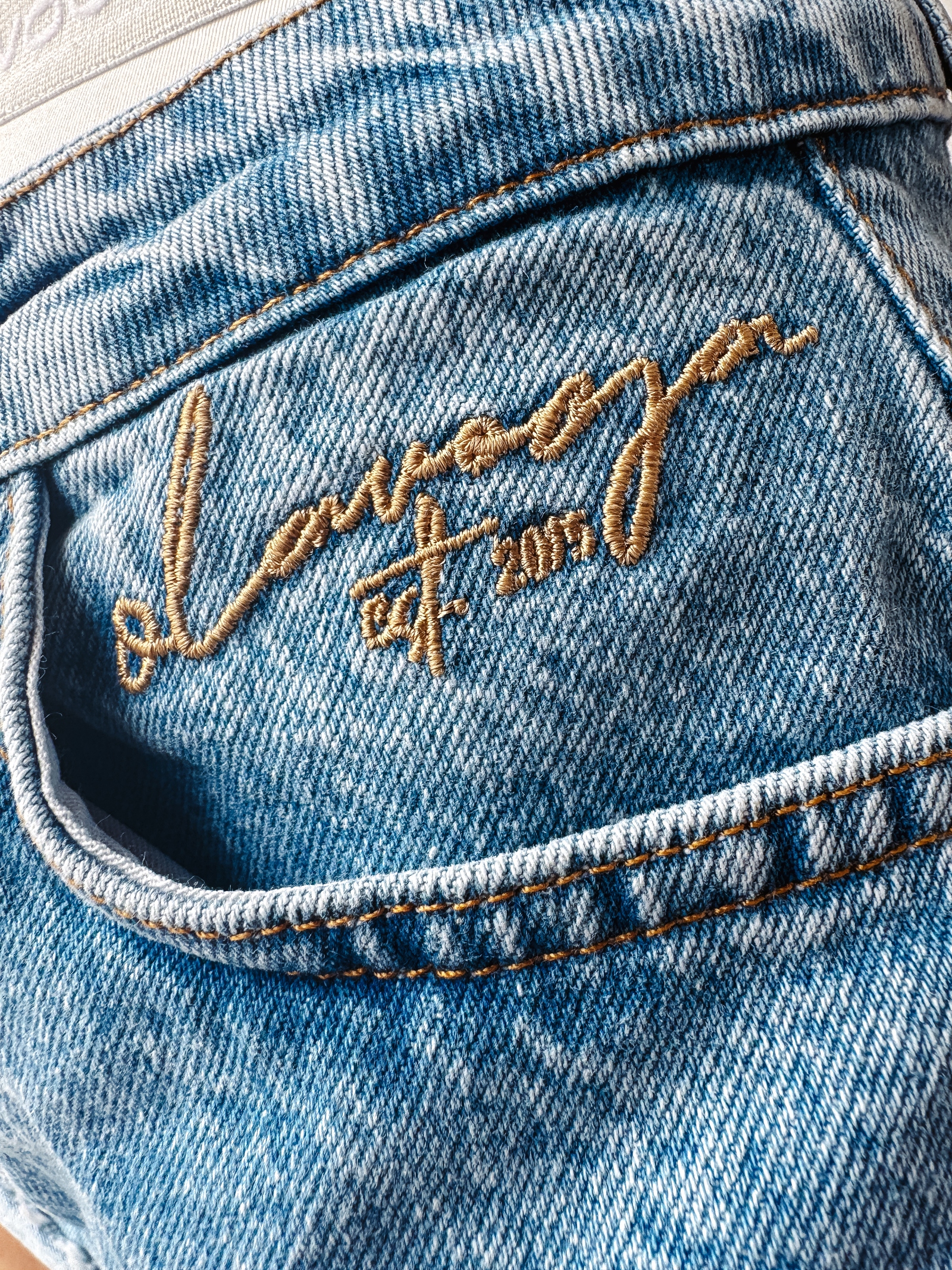 Spodenki jeansowe Dapper Ola Voga niebieskie