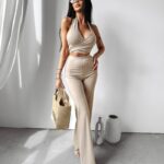 Komplet elastyczny modelujący Moss Ola Voga beżowy