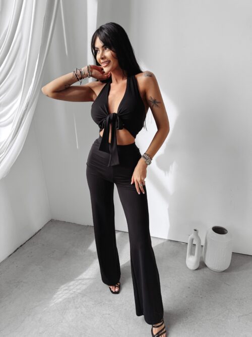 -wyprzedane-Komplet elastyczny modelujący Moss Ola Voga czarny