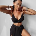 Komplet ze spódnicą BORNEO OLAVOGA czarny