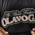 Sukienka t-shirtowa oversize About Ola Voga czarna