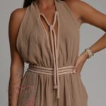 Kombinezon muślinowy Cleopatro camel