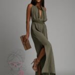 Kombinezon muślinowy Cleopatro khaki