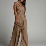 Kombinezon muślinowy Szampan cappuccino