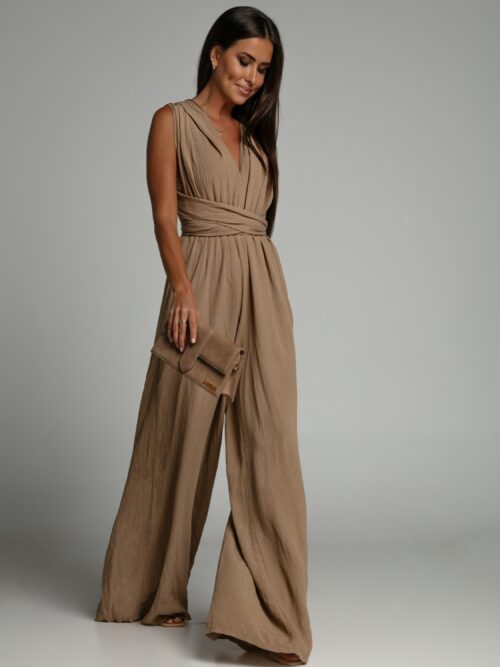 Kombinezon muślinowy Szampan cappuccino