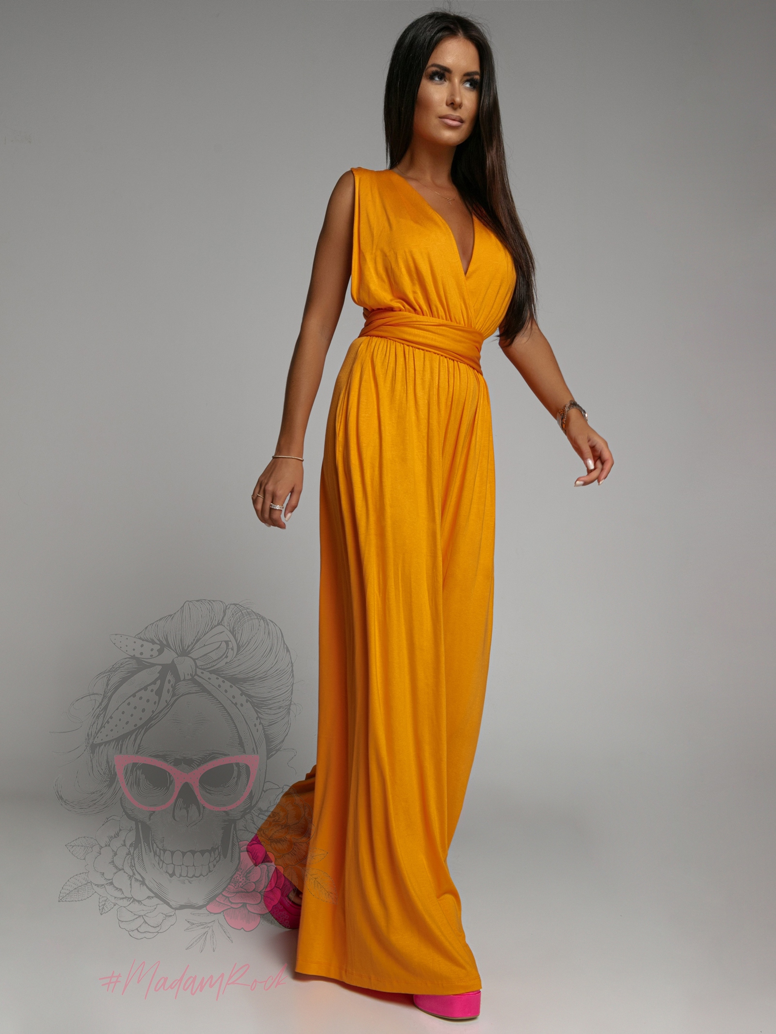 Kombinezon elastyczny Rock LongLegs pomarańczowy