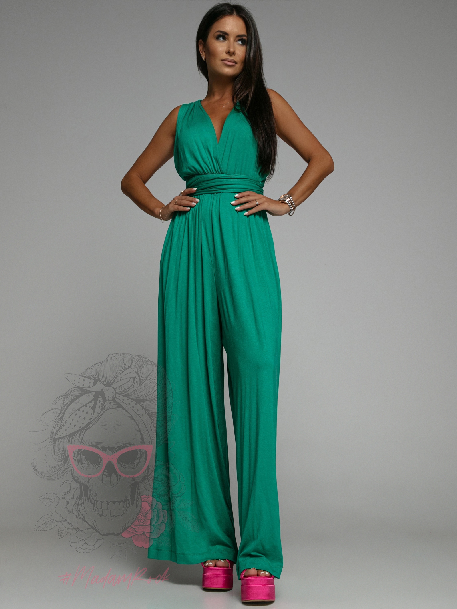 Kombinezon elastyczny Rock LongLegs zielony