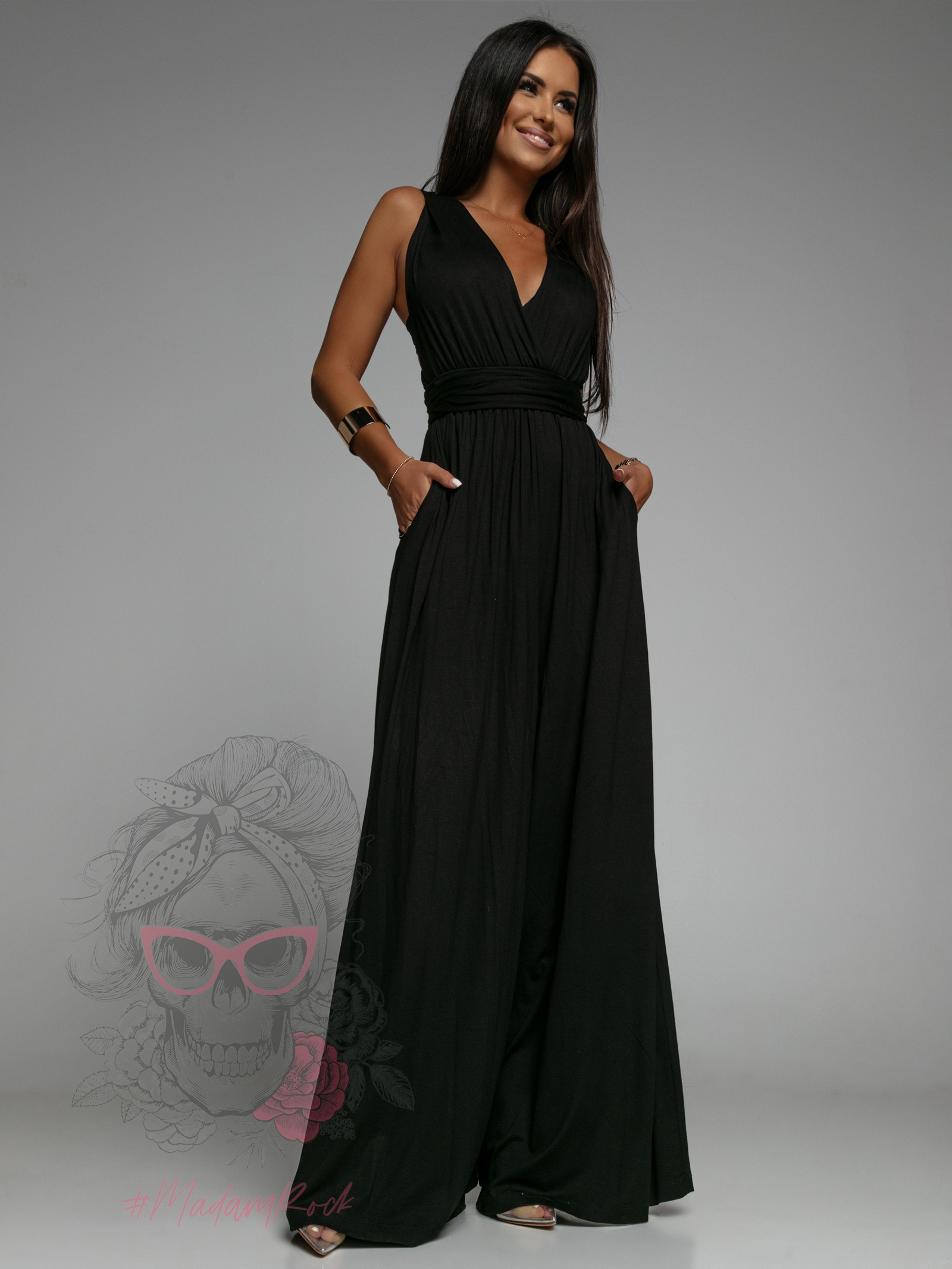 Kombinezon elastyczny Rock LongLegs czarny