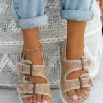 Sandały boho Madam Cherio c. beżowe