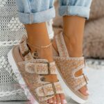 Sandały boho Madam Cherio c. beżowe