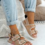 Sandały boho Madam Cherio c. beżowe