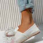Espadryle Madam Glamor Srebrne