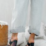 Klapki skórzane Madam Cames czarne