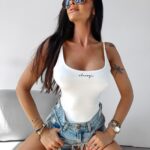 -wyprzedane-Body gładkie Doolie Ola Voga ecru