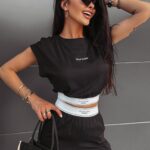 Komplet elegancki Cecile Ola Voga czarny