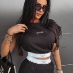 Komplet elegancki Cecile Ola Voga czarny