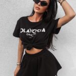 Spodenki bawełniane Drafty Ola Voga czarne