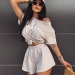 Spodenki bawełniane Drafty Ola Voga beżowe