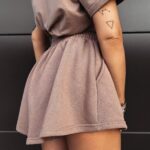 Spodenki bawełniane Drafty Ola Voga cappuccino