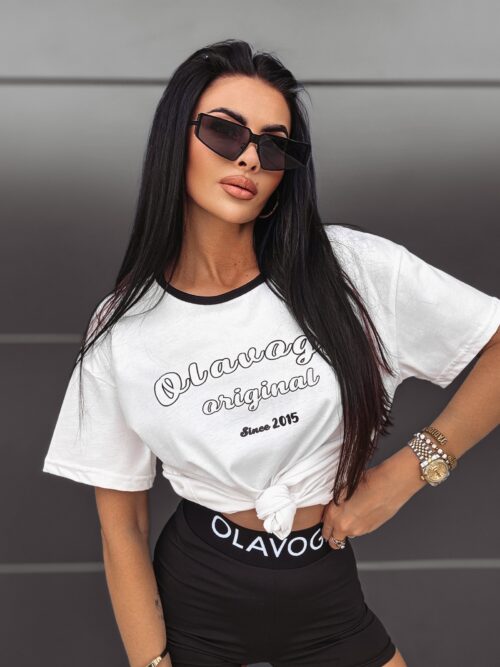 T-shirt oversize Abys Ola Voga ecru