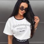T-shirt oversize Abys Ola Voga ecru