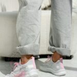 Buty sportowe Sezon Rock III białe-pudrowy róż