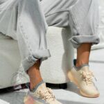 Buty sportowe Madam Faxe beżowe