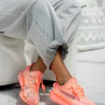 Buty sportowe Madam Faxe neon morela