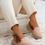 Espadryle na platformie Nifty Rock pudrowe