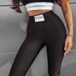 -wyprzedane-Legginsy kolarki Elastic Bling Ola Voga czarne