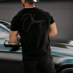 Komplet męski welurowy Shelter Ola Voga czarny