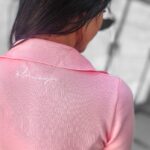 Bluzka crop top Lavish Ola Voga różowa