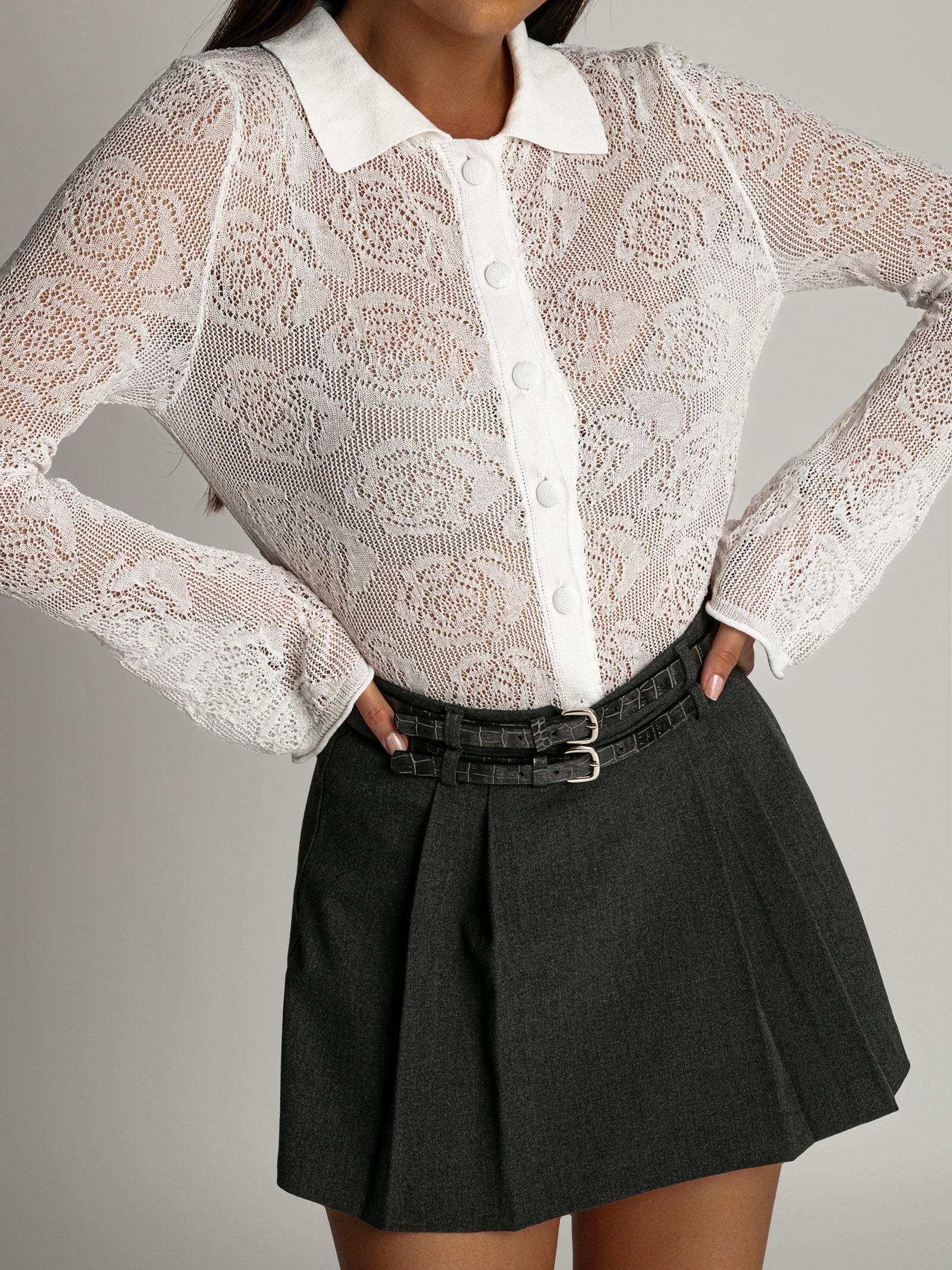 Spódniczki-spodenki Kills szare Spódniczki-spodenki Kills szare