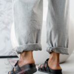 Klapki profilowane Rock Merhes czarne