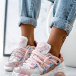 Buty sportowe Madam Jewot pudrowe