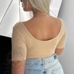 -wyprzedane-Body bawełniane Wono beż