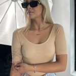 -wyprzedane-Body bawełniane Wono beż
