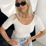 -wyprzedane-Body bawełniane Wono ecru