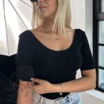-wyprzedane-Body bawełniane Wono czarne
