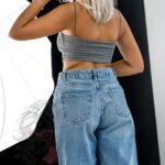 Spodenki jeansowe Fiks niebieskie