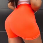 Spodenki kolarki logowane CONVE OLAVOGA koralowe