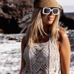 Daszek opaska Popes brązowy