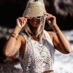 Daszek słomiany Bilia naturalny beż