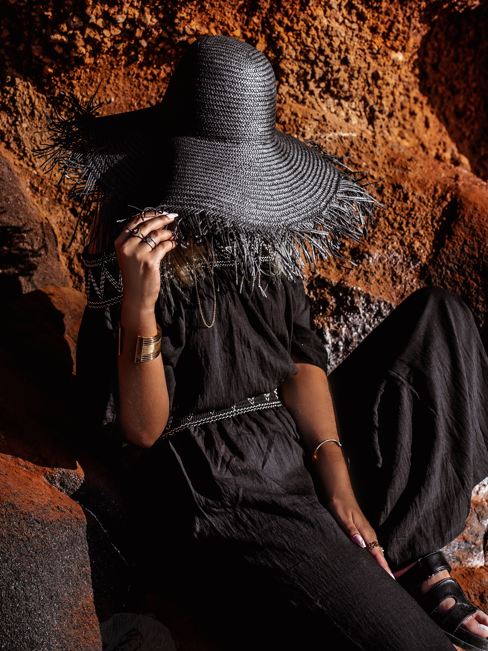 Komplet wakacyjny Grek czarny