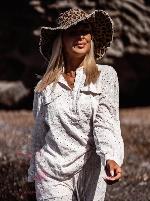 Komplet bawełniany Werbella ecru