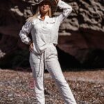 Komplet bawełniany Werbella ecru