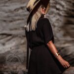 Kombinezon muślinowy Olesio czarny